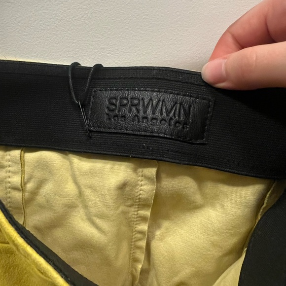 NWT SPRWMN suede pants - Picture 6 of 7